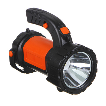 Фонарь прожектор тм ЕРМАК, 1LED+1COB, 2400мАч, Type-C,Power Bank, 91х137х175мм, пластик,красный свет