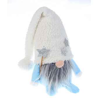 СНОУ БУМ Сувенир Гном 45 см, полиэстер, 26-586
