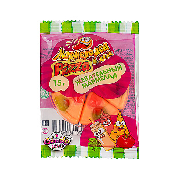 Мармелад жевательный "Мармеладсы в деле PIZZA", 15 г