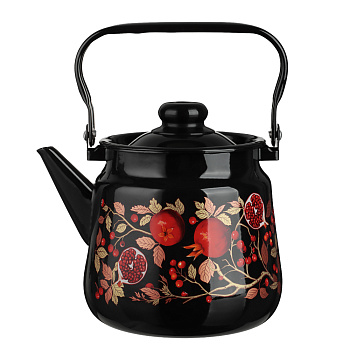 Гранат Чайник эмалированный, без свистка 3,5л, индукция