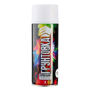 ЕРМАК Грунтовка аэрозоль 400мл, белая