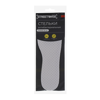 Стельки для обуви тм STREETWISE, с антибактериальным эффектом, ss-ss141, р-р 36-46