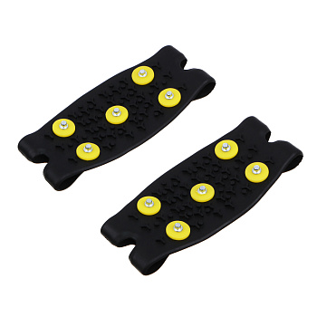 BY SPORT Ледоходы на носок, 5 шипов, силикон, пластик, металл, р-р 35-45