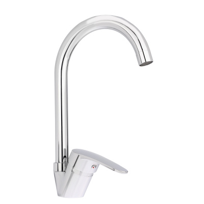 СоюзКран Смеситель для кухни, поворотный излив 25см, керам. картридж 40мм, хром, цинк, SK01-R119