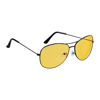 ЕРМАК Очки водителя АНТИФАРЫ для вечерней и ночной езды "Сильвестр"