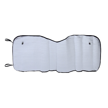 ЕРМАК Шторка солнцезащитная на лобовое стекло, 145x70см, графитовая, 10033S