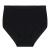 GALANTE Трусы женские макси с высокой талией, р.52, 95%хлопок, 5%спандекс, черный, НБ25-13