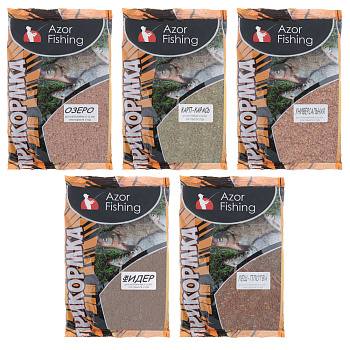 Прикормка тм AZOR FISHING, 900 г, 5 видов