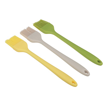 VETTA Арти Кисточка кулинарная 21см, силикон, 3 цвета