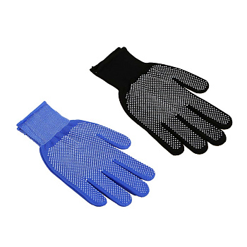 INBLOOM Перчатки садовые нейлоновые, ПВХ-точки, р9, 23см, 23г