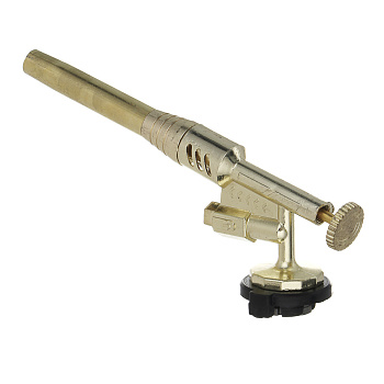 Горелка газ. с пьезорозжигом тм ЕРМАК, цанг. захват, сопло 12мм, 1,3 кВт, холод.сопло,18,1х4,9х4,3см