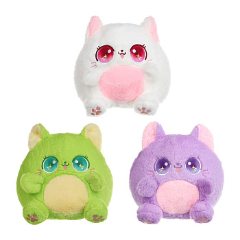 ИГРОЛЕНД Игрушка мягкая "Кисик", 23 см, полиэстер, 3 вида