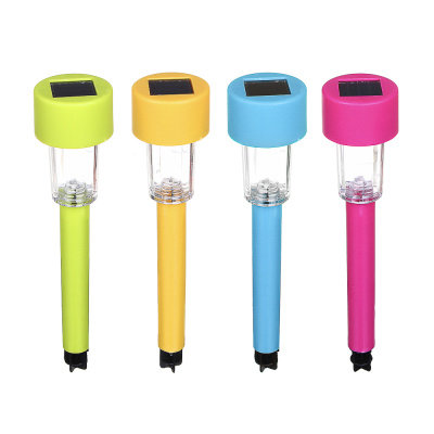 INBLOOM Фонарь садовый на солн. батарее, 4.5x4.5x31см, 1x1.2V 40mAh NI-MH, 1LED*белый, пластик
