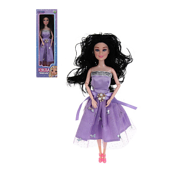 ИГРОЛЕНД Кукла нарядная 27 см, PP, PVC, 10х5х32,5 см, 6 диза