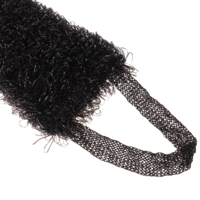 Мочалка банная с ручками массажная Люкс, ПП нить, 30x13x5см