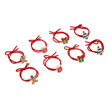 Резинки для волос 2 шт, тм ЮНИLOOK, d5см, полимер, 6 дизайнов, #4