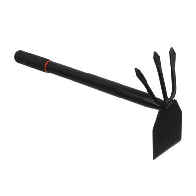 INBLOOM Мотыга двухстороняя с антискользящей ручкой, 41х18см, металл