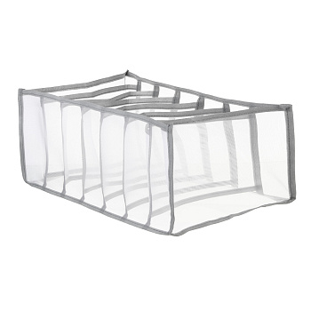 Органайзер для хранения белья тм VETTA Вуаль, 7 отделов, полиэстер, 36x17x12см