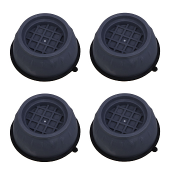 Подставки антивибрационные для бытовой техники тм VETTA, 4шт, 8x3.5см, пластик, ПВХ