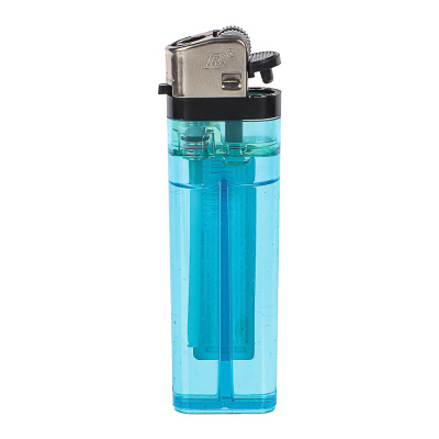 Зажигалка кремниевая тм FLAMECLUB, 8x2x1cм, 5 цветов, серия М-01, арт. 40040