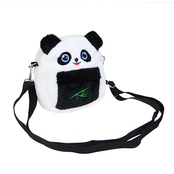 ИГРОЛЕНД Рюкзак детский мягкий "Пандуша", 16х21х4 см, полиэстер