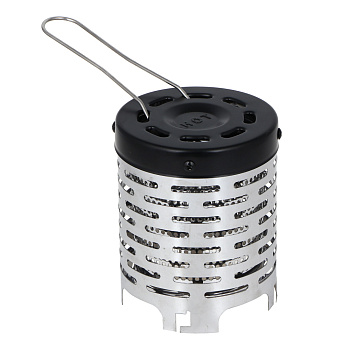 ЕРМАК Обогреватель-насадка к газовой портативной плите, 14,7х12см, нерж. сталь