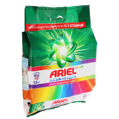 Стиральный порошок ARIEL Автомат Color, п/э, 1,5кг/1,3кг