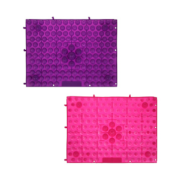 Массажер-коврик тм BY SPORT, 39х28см, ПВХ
