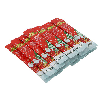 Крем для рук увлажняющий с клубникой тм SADOER Merry Xmas, 4 мл х 20 шт