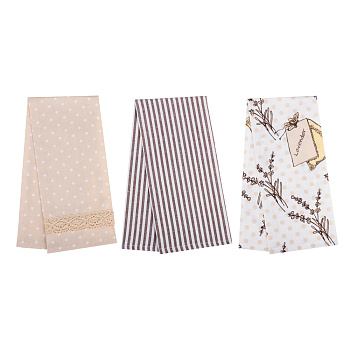 PROVANCE Комплект полотенец кухонных 3шт, 100% хлопок, 40х60см