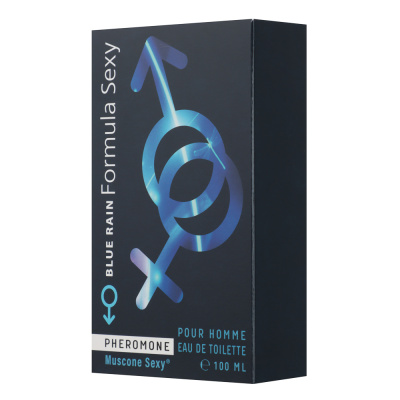 Туалетная вода мужская тм Formula Sexy Blue Rain с феромонами, 100 мл
