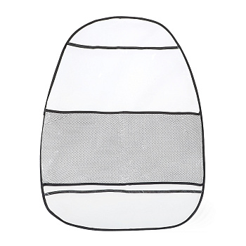 ЕРМАК Защита спинки сидения с карманами, черный