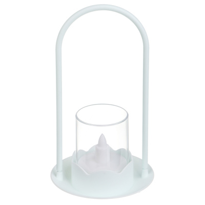 Светильник LED декоративный "Свеча", 9,5x9,5х17,5, 3хLR44, пластик, 2 цвета