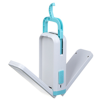 ЕРМАК Фонарь-светильник, LED, 3 режима, 1200мАч, пластик, 73х48х157, функция Power-bank, зарядка USB