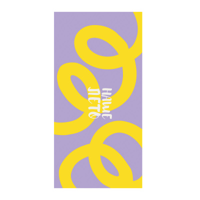 Полотенце пляжное тм PROVANCE Саммер 70х150см, 100% полиэстер, Наше лето, 6 дизайнов