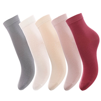 Носки детские, бесшовные, тм Turkan, 7-9 лет, 90%хлопок, 8% п/а, 2%лайкра,цвета в ас-те, R0626