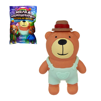 ИГРОЛЕНД Игрушка-антистресс, мялка "Переодевалка", 10х16 см, TPR, 6 дизайнов