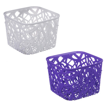 Корзинка для хранения Neo, Curver, 19,2х19,2х14,4см, пластик, 2 цвета