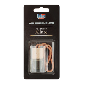 NEW GALAXY Ароматизатор подвесной Автопарфюм, по мотивам Allure, 5 мл