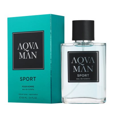 Туалетная вода мужская тм BELLERIVE AQVAMAN Sport, 100 мл