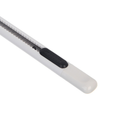 Набор ручка шариковая синяя 0,7мм, нож канцелярский с лезвием 9мм, ОПП пакет