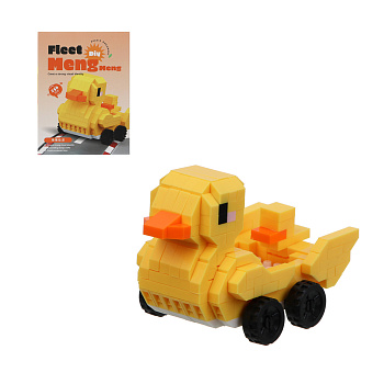 ИГРОЛЕНД Конструктор "Зверошинка", 9х4,5х12 см, ABS, 9 видов