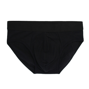 GALANTE Трусы-слипы мужские классика, р.54, 95%хлопок, 5%спандекс, черный, НБ25-4