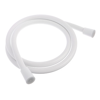 RAIN Шланг для душа, 150см, 1/2"(Имп)-1/2"(Имп), ПВХ, латунь, антитвист, белый