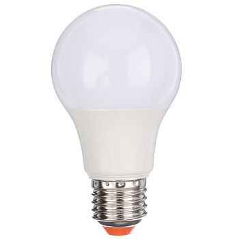 BY Лампа светодиодная A60 9 Вт, E27, 810 Лм, 3000 K, 175-265 В, Ra>80, IRF <5%,IC, 2 года гар.