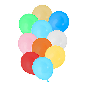 Набор воздушных шаров тм Fntastic "Микс" 12", перламурт, 10шт