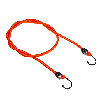 ЕРМАК Резинки-стяжки набор 10 шт. 120 см, D-8 мм (металлические крючки)