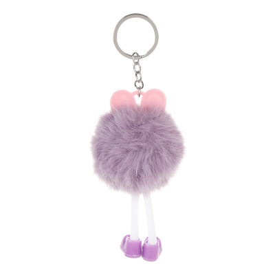 Подвеска мягкая "Смешнуля", полиэстер, иск. мех, пластик, металл, тм ИГРОЛЕНД, 1811-45