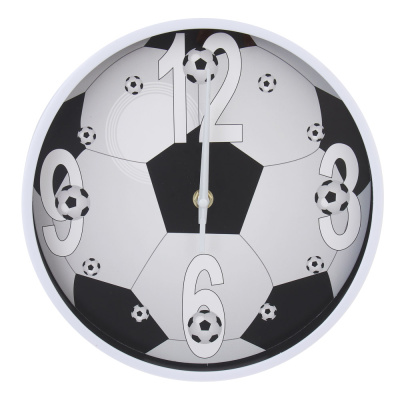 Часы настенные тм LADECOR CHRONO круглые, 24x24x4 см, пластик, стекло, 1хАА, арт.2