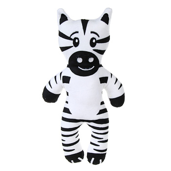 VETTA Игрушка для домашних животных, ПЭ, 14,5х24 см, зебра